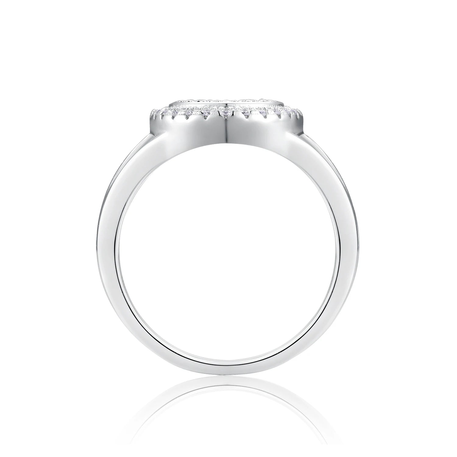 GRA Certified Iced Out Moissanite Ring - 925 Sterling Silver Hip Hop Luxury