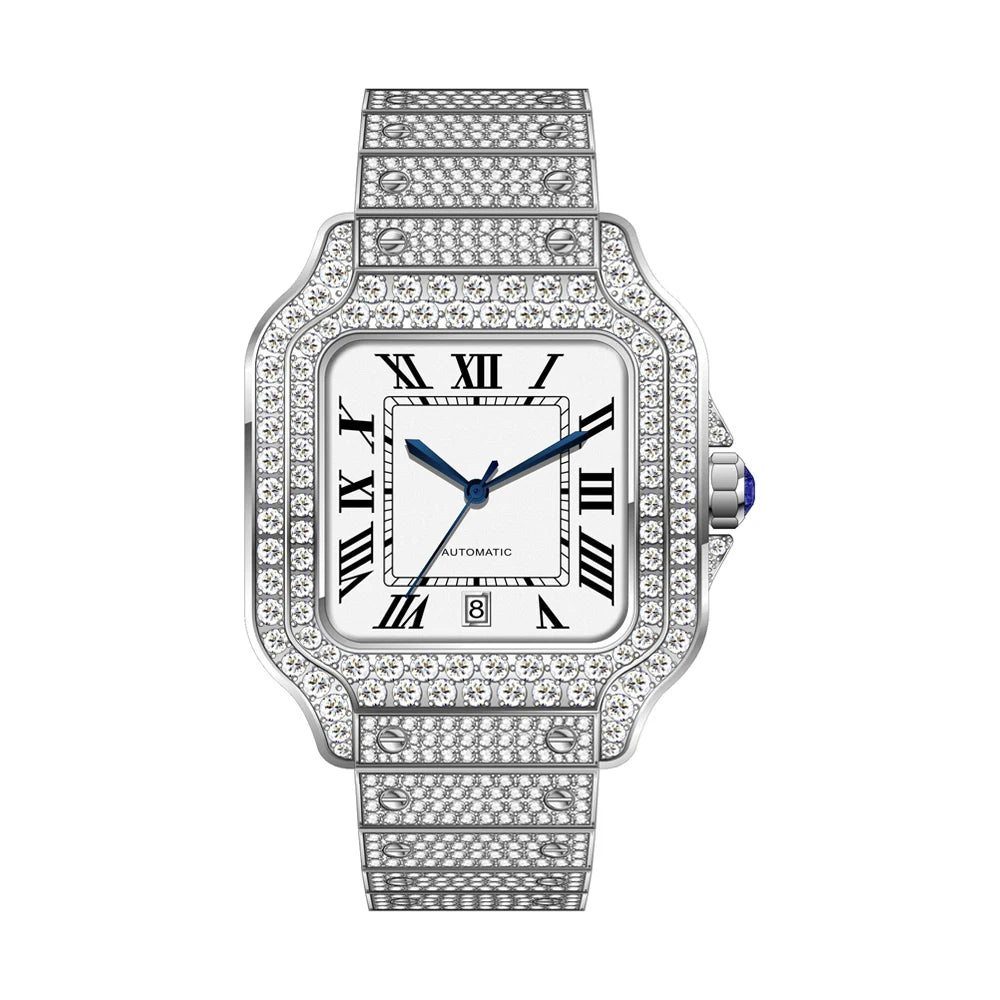 Celestial Moissanite Watch - VVS D Custom Stainless Steel