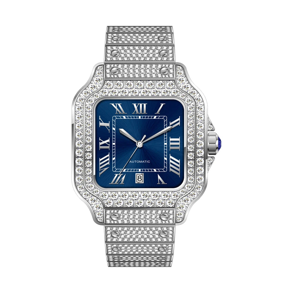 Celestial Moissanite Watch - VVS D Custom Stainless Steel