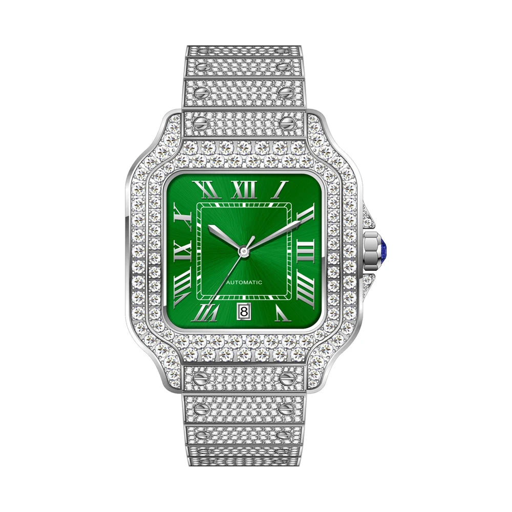 Celestial Moissanite Watch - VVS D Custom Stainless Steel