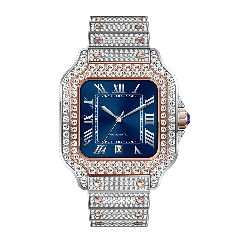 Celestial Moissanite Watch - VVS D Custom Stainless Steel