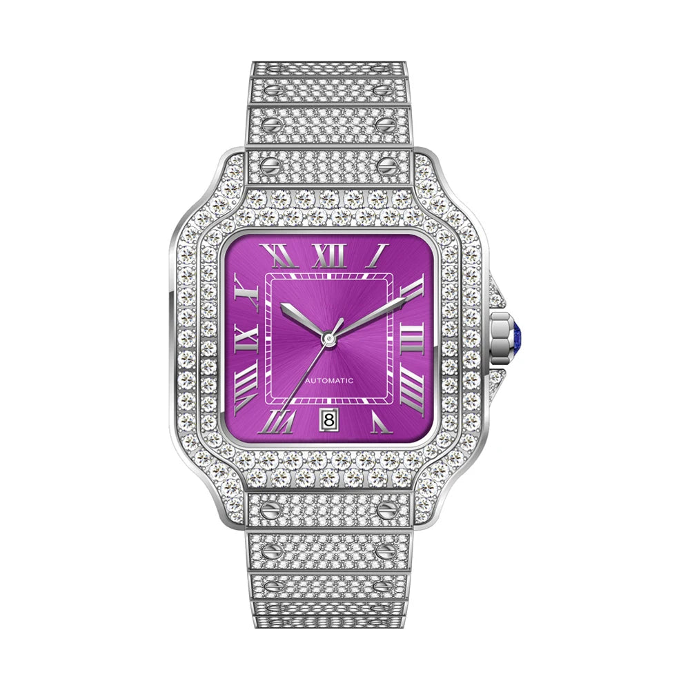 Celestial Moissanite Watch - VVS D Custom Stainless Steel