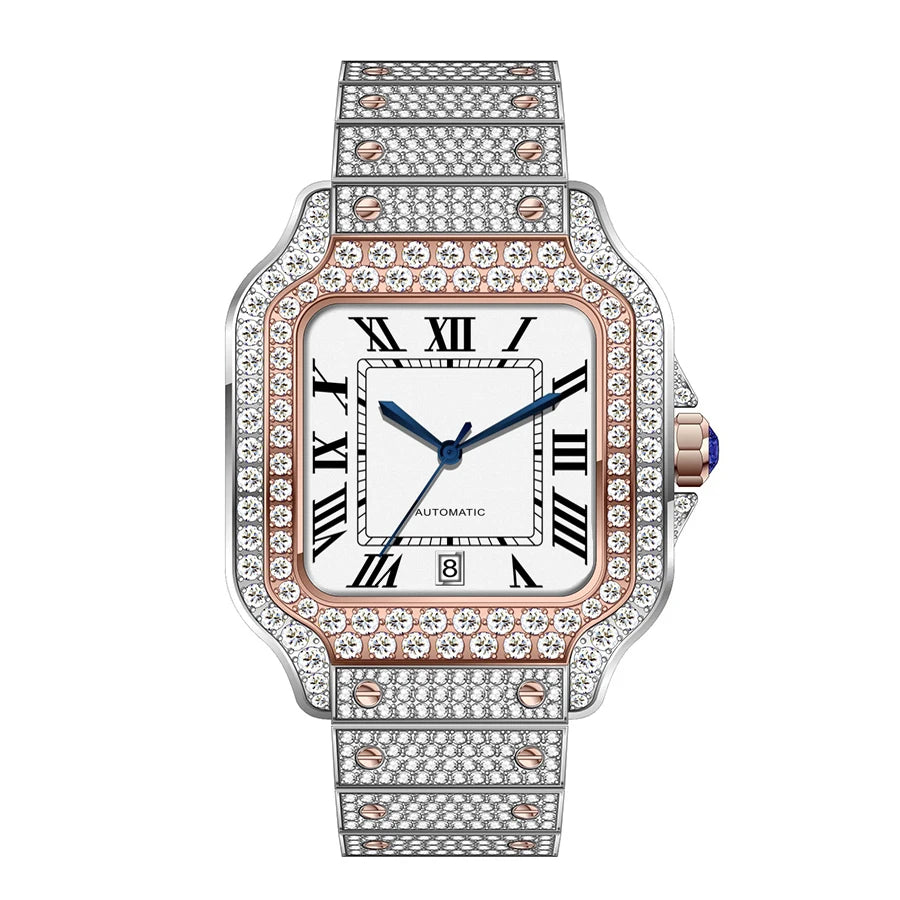 Celestial Moissanite Watch - VVS D Custom Stainless Steel
