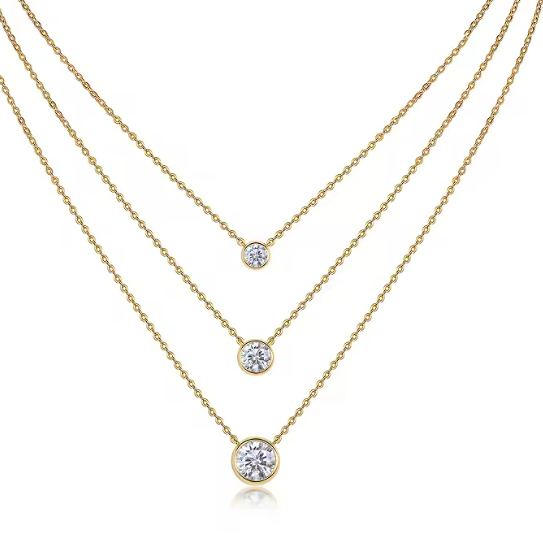 Celestial Essence Pendant - 18K Gold Plated Waterproof Necklace