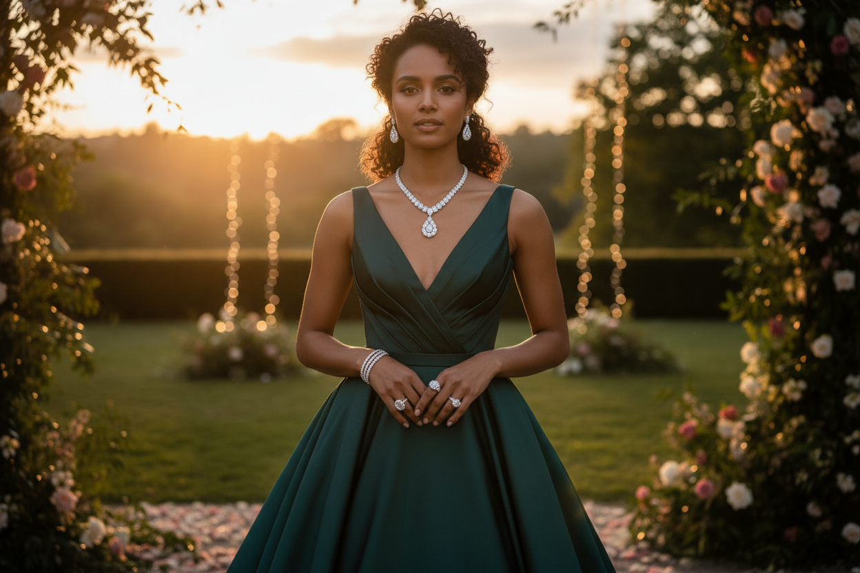 Luna in golden hour celestial glow